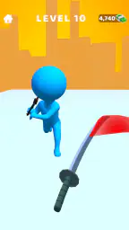 Sword Play! Jogo de ninja 3D screenshot