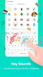 Teclado Emoji Facemoji & Fonts screenshot
