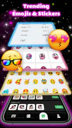 Teclado Neon Love screenshot