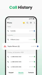 Telefone e Contatos screenshot