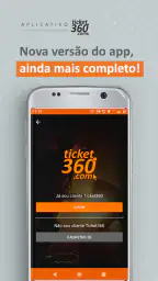 Ticket360 Ingressos e Eventos screenshot