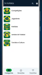 Tv futebol ao vivo screenshot