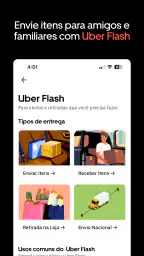 Uber: Táxi, Uber Moto e mais screenshot