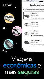 Uber: Táxi, Uber Moto e mais screenshot