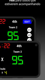 Virtual Scoreboard: Placar screenshot