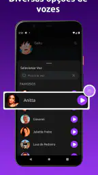 Vozes Clonadas screenshot