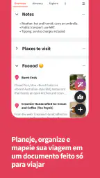 Wanderlog Organizador viagens screenshot