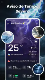 Previsão do tempo: Live Alerts screenshot