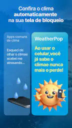 WeatherPop Português (+alarme) screenshot
