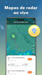 WeatherSight-Previsão ao Vivo screenshot