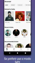 Whatlisten: Player de música screenshot