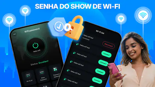 WiFi Master Mostrar senha WiFi screenshot