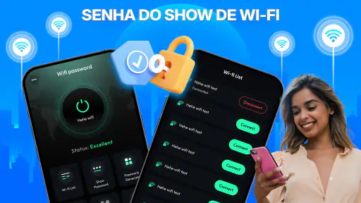 WiFi Master Mostrar senha WiFi screenshot