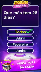 Word Riddles - Jogos de palavr screenshot