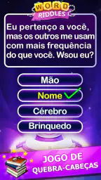 Word Riddles - Jogos de palavr screenshot