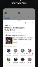 X (Antigo Twitter) screenshot