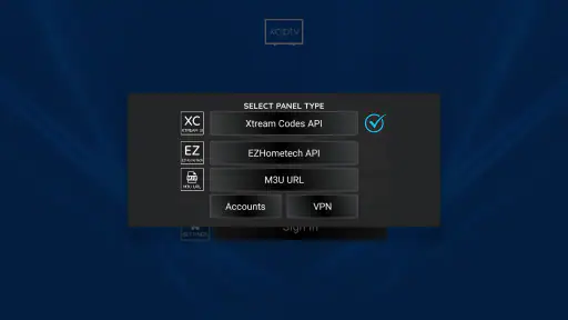 XCIPTV PLAYER screenshot