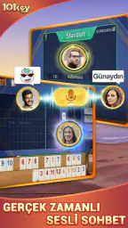 101 Okey Yalla - Canlı & Sesli screenshot