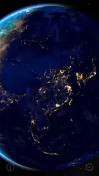 3D Earth & Real Moon screenshot