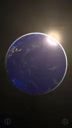 3D Earth & Real Moon screenshot
