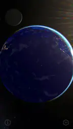 3D Earth & Real Moon screenshot