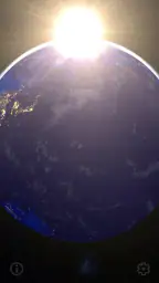 3D Earth & Real Moon screenshot