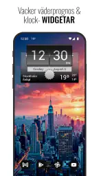3D Flip Clock & Weather screenshot