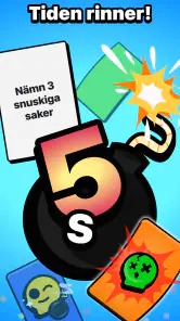 5 Sekunder - Fest spel screenshot