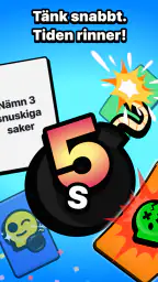 5 Sekunder - Fest spel screenshot