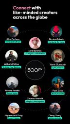 500px-Photo Sharing Community screenshot