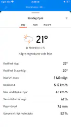 AccuWeather Väder screenshot