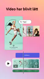 Adobe Express: AI-foto, video screenshot