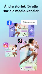 Adobe Express: AI-foto, video screenshot