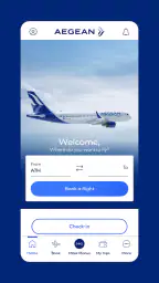 Aegean Airlines screenshot
