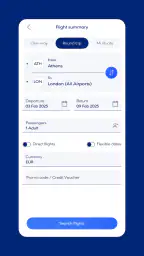 Aegean Airlines screenshot