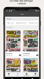 Aftonbladet tidning screenshot