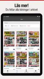 Aftonbladet tidning screenshot