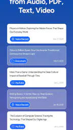 AI Note Taker - NotebookAI screenshot