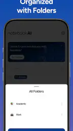 AI Note Taker - NotebookAI screenshot