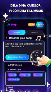 AI Sång- och Textgenerator screenshot