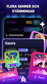 AI Sång- och Textgenerator screenshot