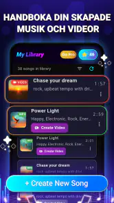 AI Sång- och Textgenerator screenshot