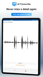 AI Transkribera Röst Till Text screenshot