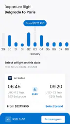 Air Serbia screenshot