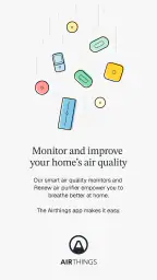 Airthings screenshot
