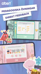 Albert Junior: Spel för barn screenshot