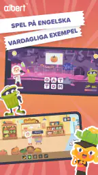 Albert Junior: Spel för barn screenshot