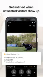 Alfred Home Security Camera screenshot