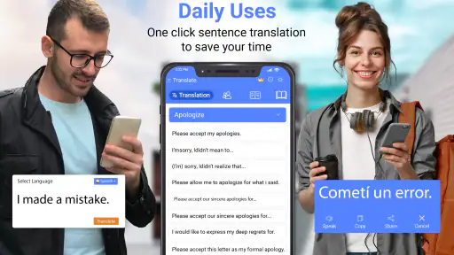 Allt Språk Översätt App screenshot