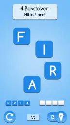 AnagrApp - Hjärnträning Words screenshot